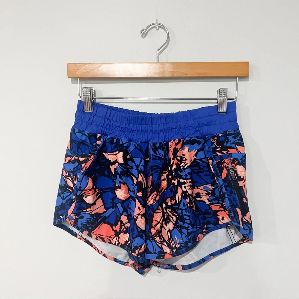 Lululemon Tracker Short IV in Paint Storm Harbor